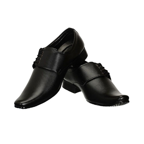 Generic Men Black Color Synthetic Material Casual