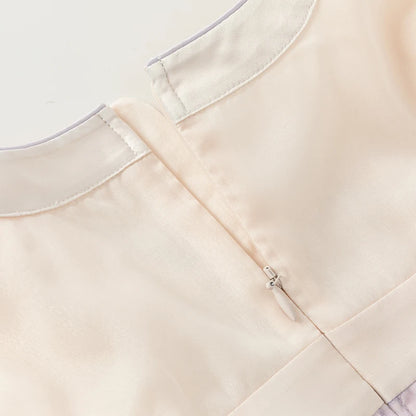 Dave Bella Princess Dress for Girls Baby Children 2025 New Autumn Sweet Gentle Mesh Fashion Casual Party Outdoor DB3241831