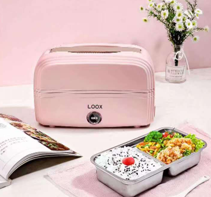 Portable Heated Insulated Lunch Box