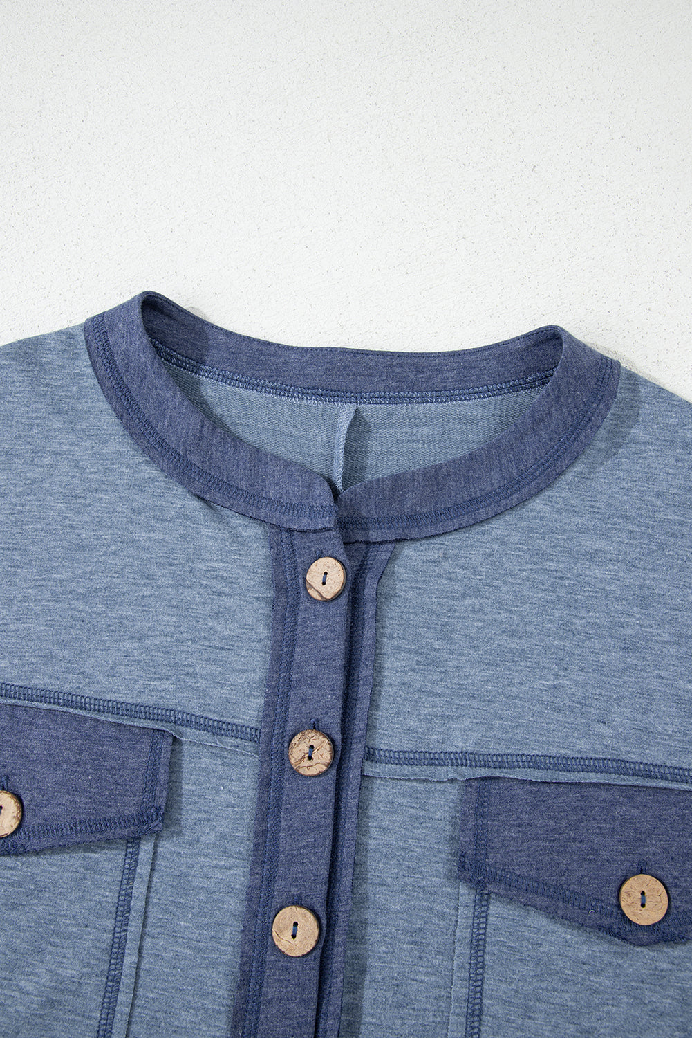 Jet Stream Patchwork Pocket Short Sleeve Jumpsuit