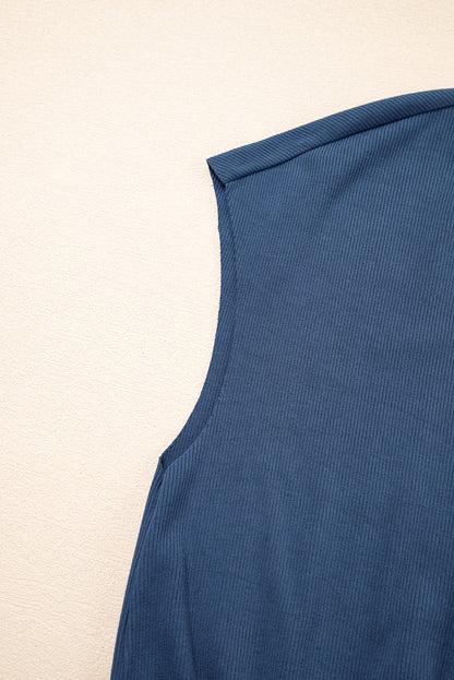 Ashleigh Blue Backless Drawstring Waist Romper