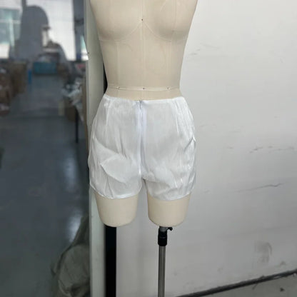 Elegant Lantern Sleeve Blouse Mini Dress With Short O Neck Low Waist Pleated Hem Robes Lace Up Party Vestidso 2025 Lady Clothing