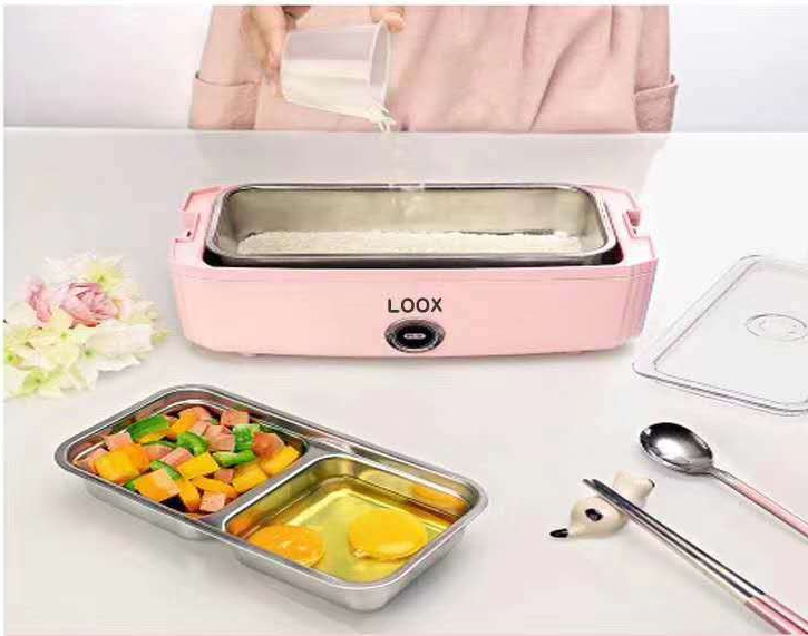 Portable Heated Insulated Lunch Box
