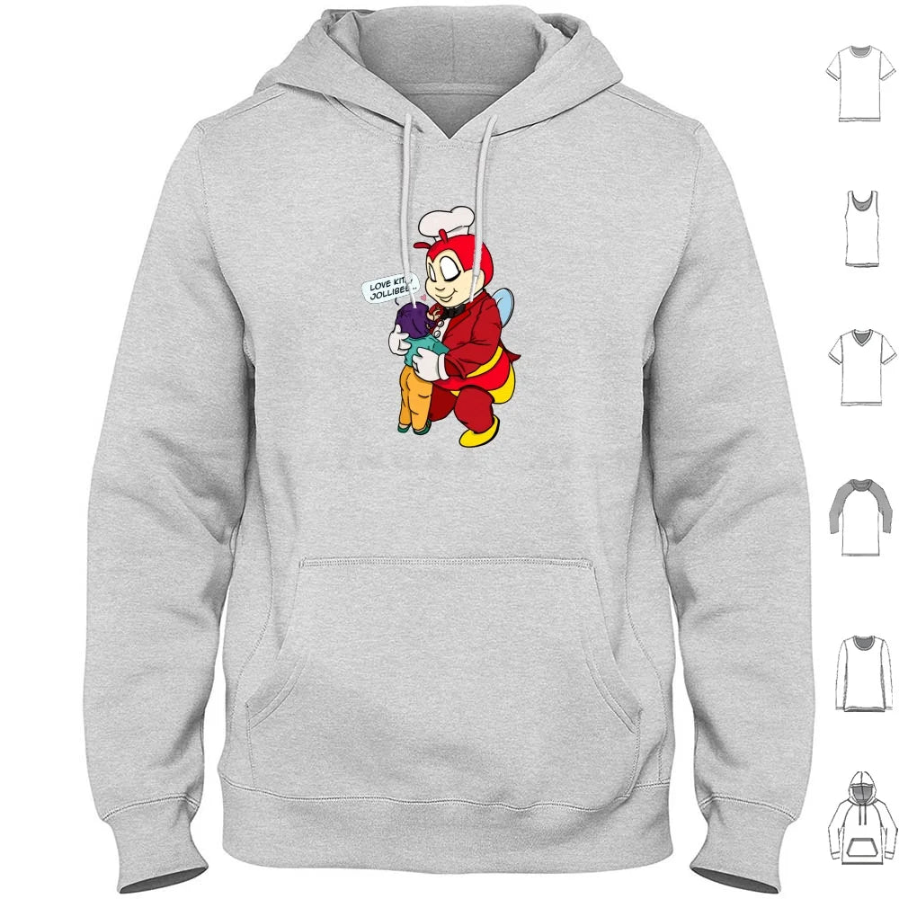Jollibee Love Kita Pinoy Filipino Hoodie Cotton Long Sleeve Putangina Tangina Tangina Lifestyle Pinoy Pinay Filipino