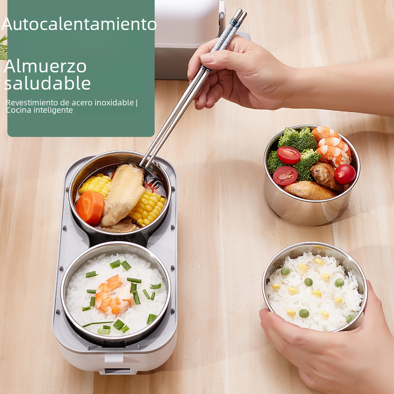 Boîte à Lunch Électrique avec Fonction de Cuisson à la Vapeur