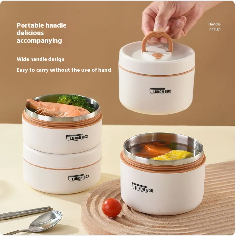 Boîte à Déjeuner Isolée en Acier Inoxydable Japonaise