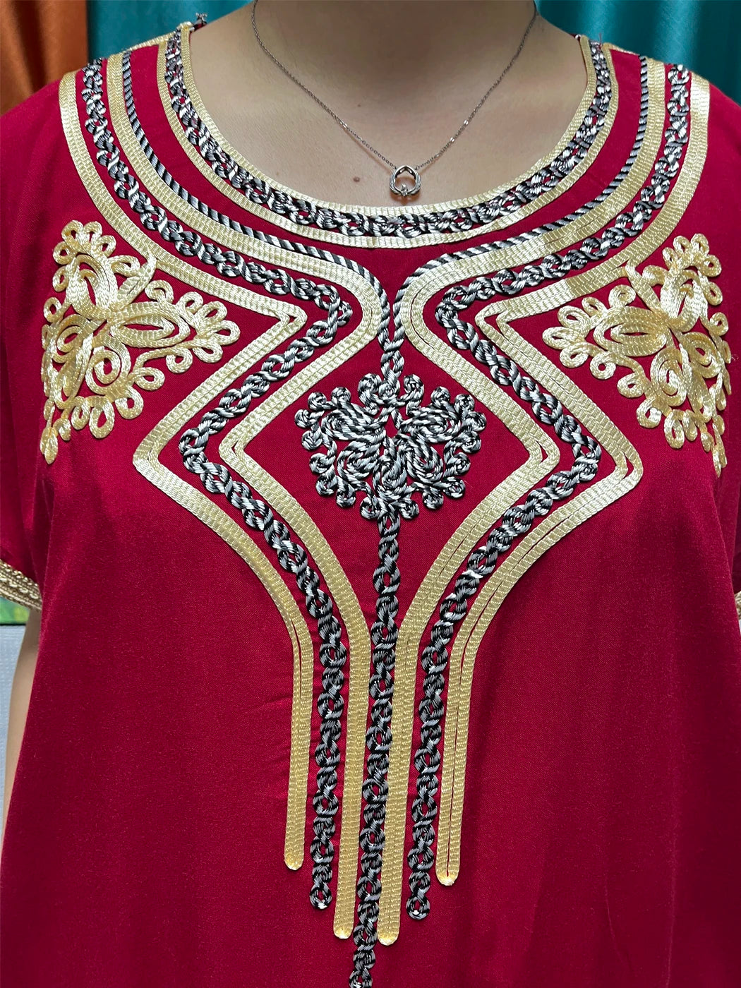 Abayas For Women 2024 Dubai New Pure Cotton Appliques Summer Loose Femme Robe Muslim Afreican Islam Dresses With Turban Hijabs