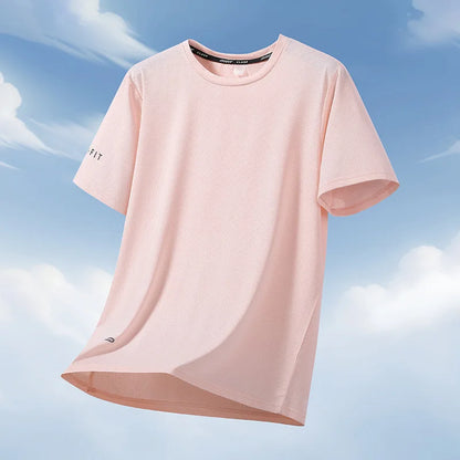 Men T Shirt 10XL 11XL 12XL Tees Big Size 110-180kg 5XL 6XL 7XL Plus Size Spandex Round Neck Short Sleeve Oversized Tops