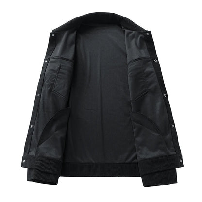 Plus Size 200kg Men's Corduroy Jacket Coat Male Chest Pockets Clothes Casual Work Loose Fit Big Large 6xl 7xl 180kg 190kg