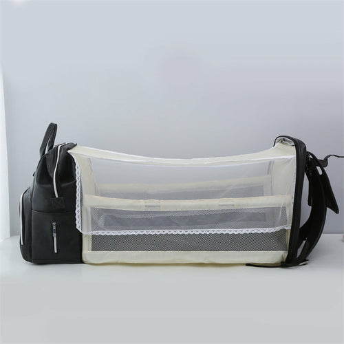 New PU Leather Diaper Bag Baby Mummy Maternity Bag