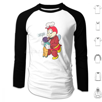 Jollibee Love Kita Pinoy Filipino Hoodie Cotton Long Sleeve Putangina Tangina Tangina Lifestyle Pinoy Pinay Filipino