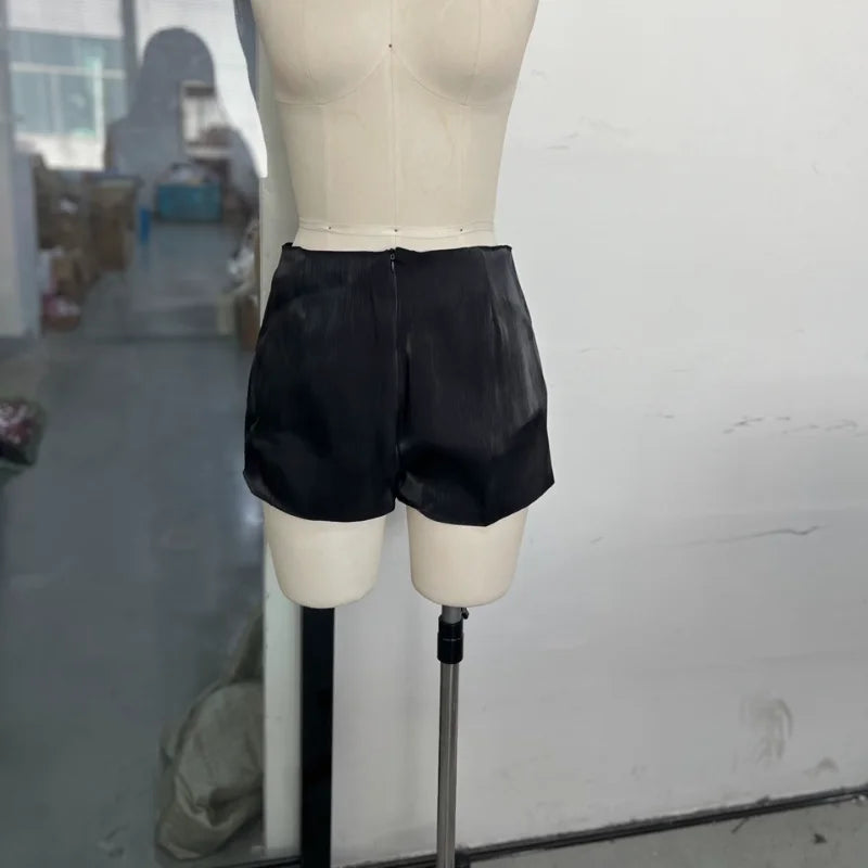 Elegant Lantern Sleeve Blouse Mini Dress With Short O Neck Low Waist Pleated Hem Robes Lace Up Party Vestidso 2025 Lady Clothing