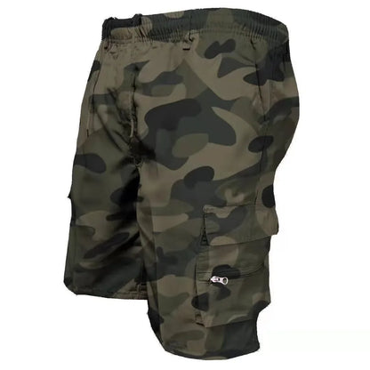 New fashionable multi-pocket men's casual shorts fitness loose casual pants camouflage tactical shorts