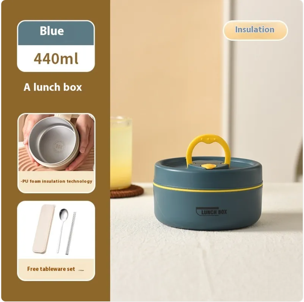 Boîte à Déjeuner Isolée en Acier Inoxydable Japonaise