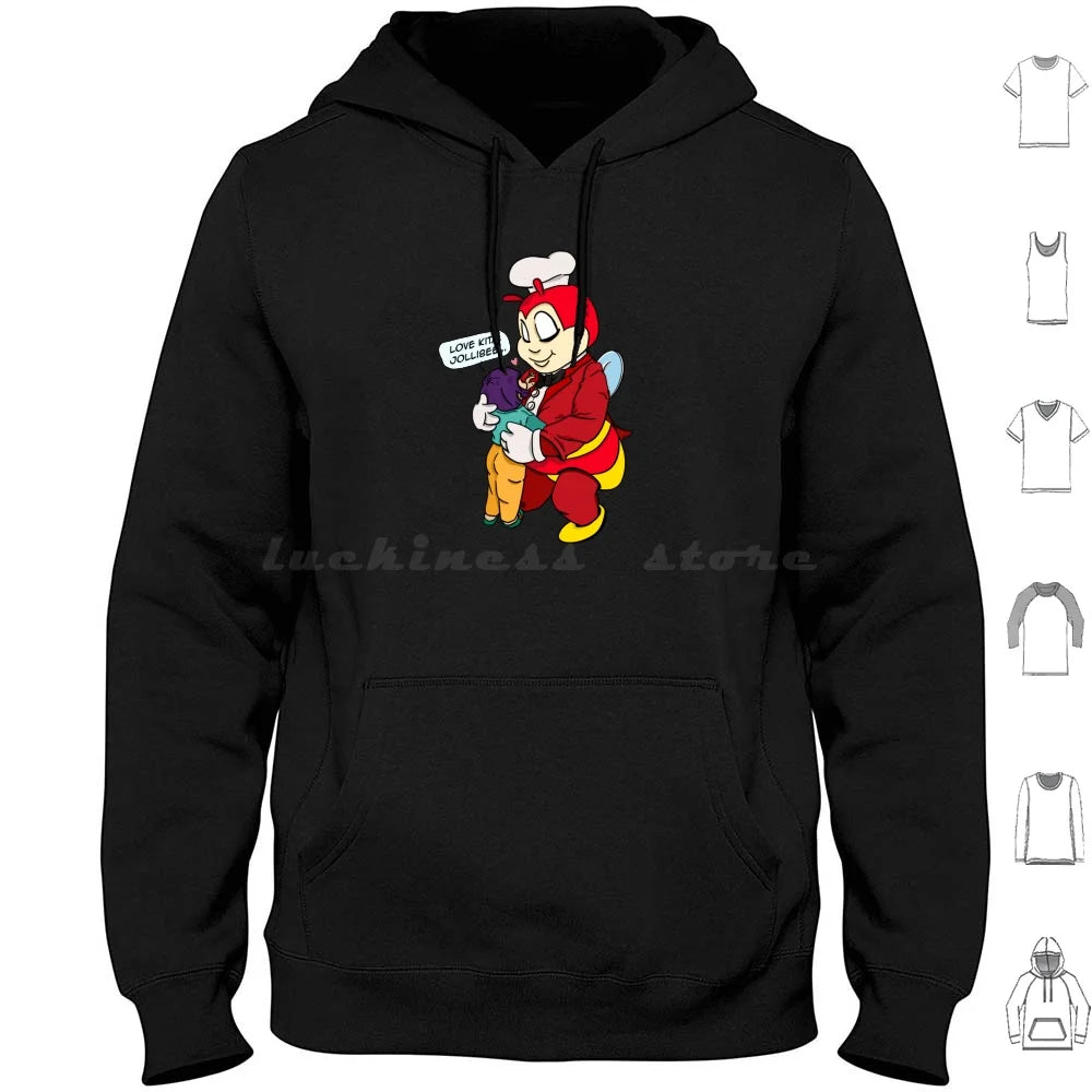 Jollibee Love Kita Pinoy Filipino Hoodie Cotton Long Sleeve Putangina Tangina Tangina Lifestyle Pinoy Pinay Filipino