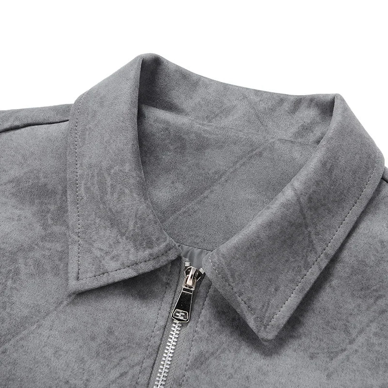 plus size 9xl 8xl 7xl Spring Autumn Jacket Men Fashion Casual Knitted Jacket Sleeve Patchwork Coat Male Turndown Collar Jackets