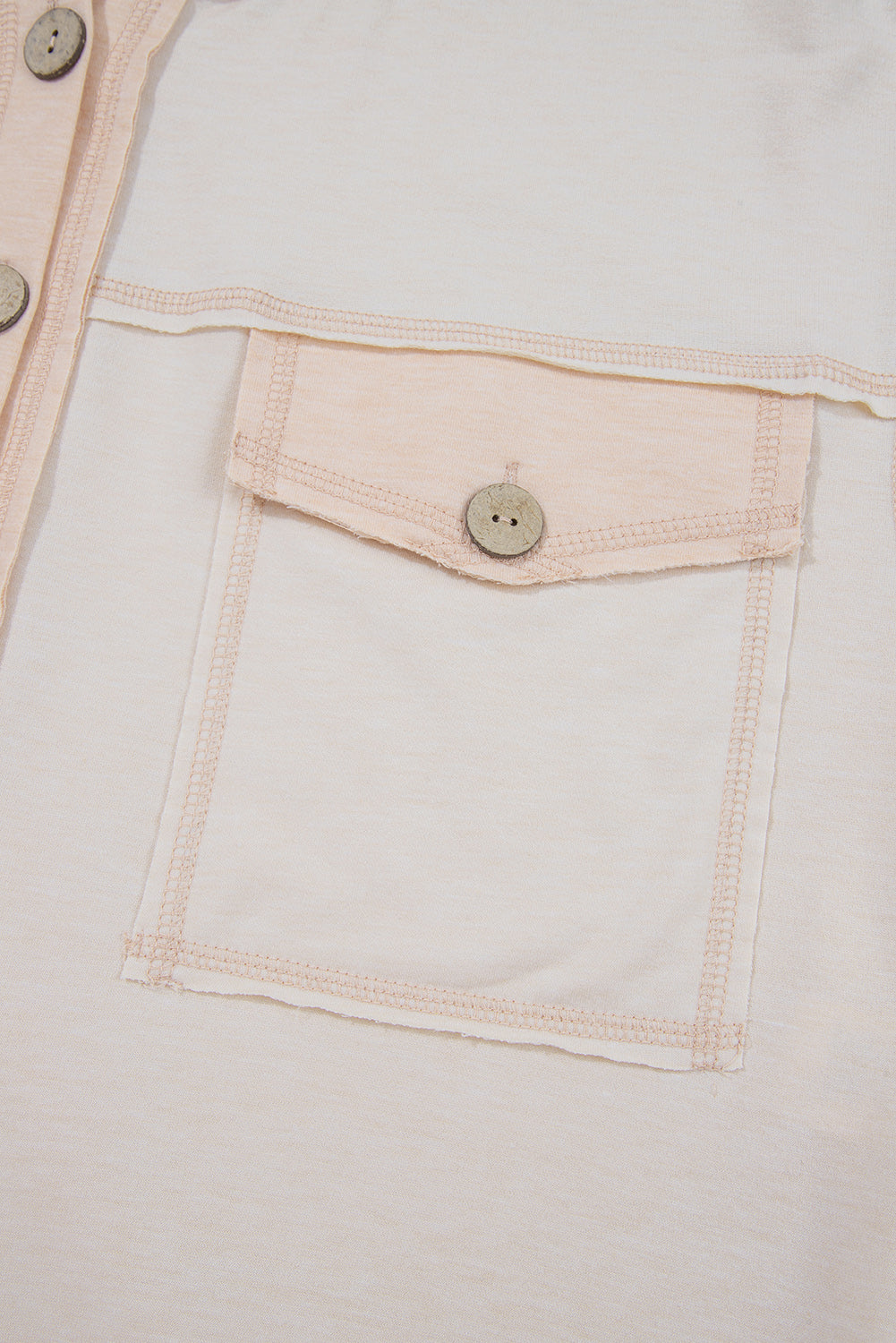 Jet Stream Patchwork Pocket Short Sleeve Jumpsuit