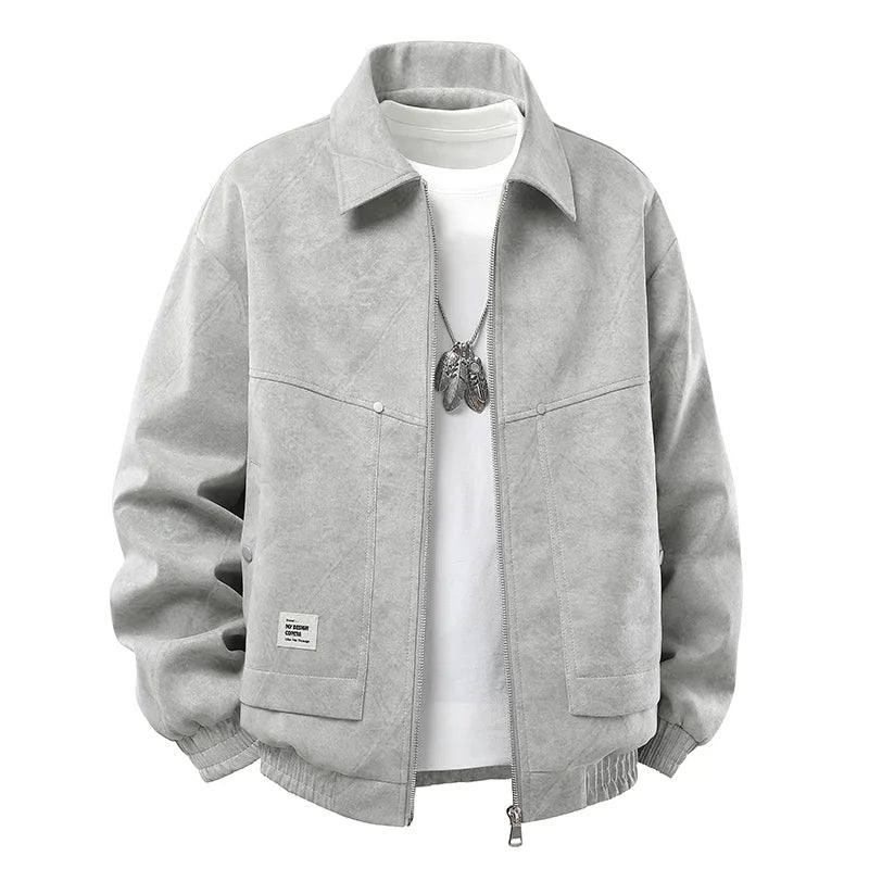 plus size 9xl 8xl 7xl Spring Autumn Jacket Men Fashion Casual Knitted Jacket Sleeve Patchwork Coat Male Turndown Collar Jackets