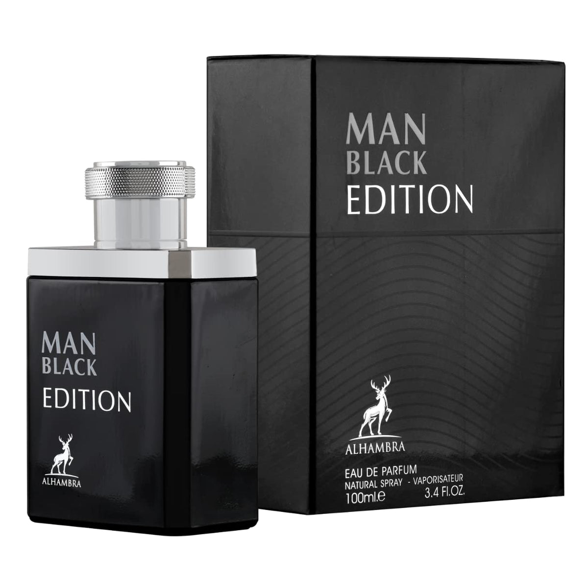 ALHAMBRA MAN ÉDITION NOIRE 3.4 EAU DE PARFUM VAPORISATEUR