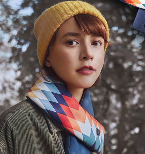 Male and Female Electric Shoulder Warmer Retro Scarf