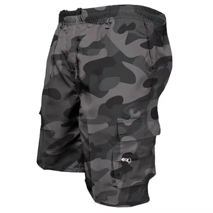 New fashionable multi-pocket men's casual shorts fitness loose casual pants camouflage tactical shorts