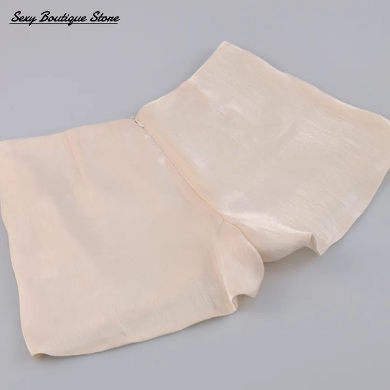 Elegant Lantern Sleeve Blouse Mini Dress With Short O Neck Low Waist Pleated Hem Robes Lace Up Party Vestidso 2025 Lady Clothing