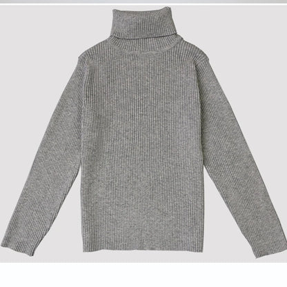 2022 Autumn Baby Boys Girls Turtleneck Sweaters Sweater Kids Sweaters For Winter Knitted Bottoming Boys Sweaters Vetement Enfant