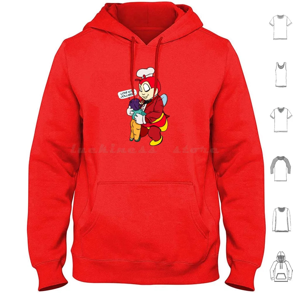 Jollibee Love Kita Pinoy Filipino Hoodie Cotton Long Sleeve Putangina Tangina Tangina Lifestyle Pinoy Pinay Filipino