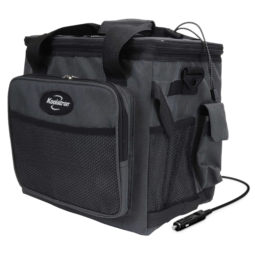 Koolatron Sac Glacière Électrique 12V 25L (26 qt) - Frigo Thermoelectrique Portable sans Glace pour Camping, Voyages sur la Route et Pique-niques - Souple, Léger et Pliable