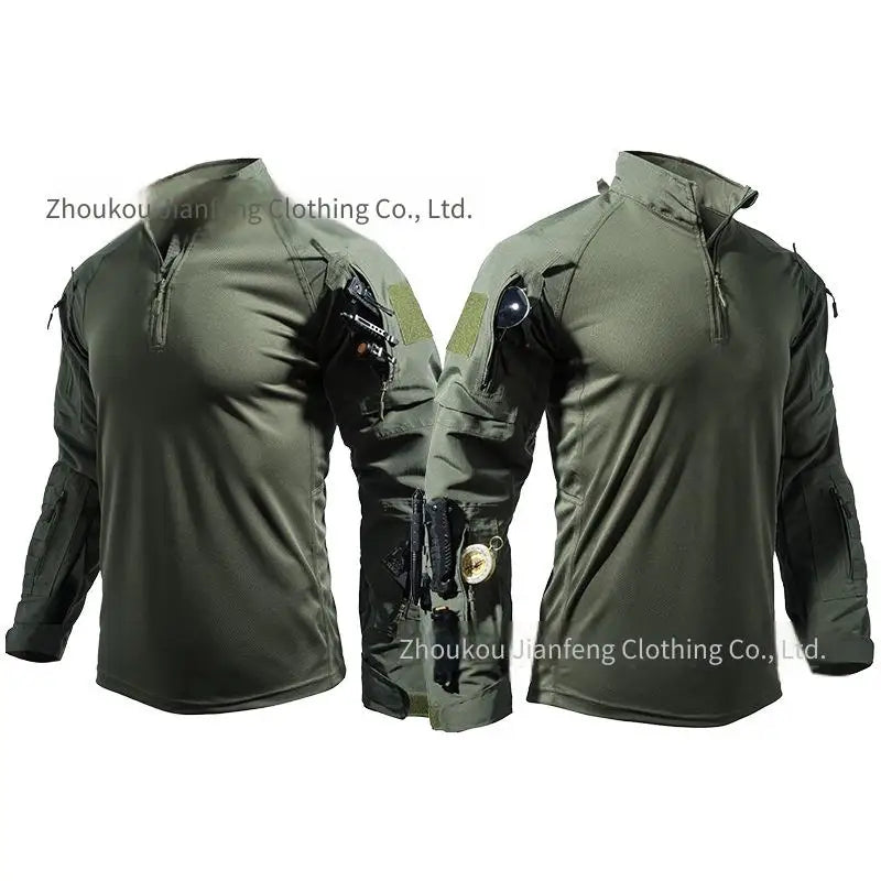 Replica FU Combat Frog Suit Set Stretch Breathable Outdoor Tactical Training Camouflage Uniform