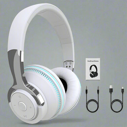 Ninja Dragon Wireless Light Changing Bluetooth Gaming Headset