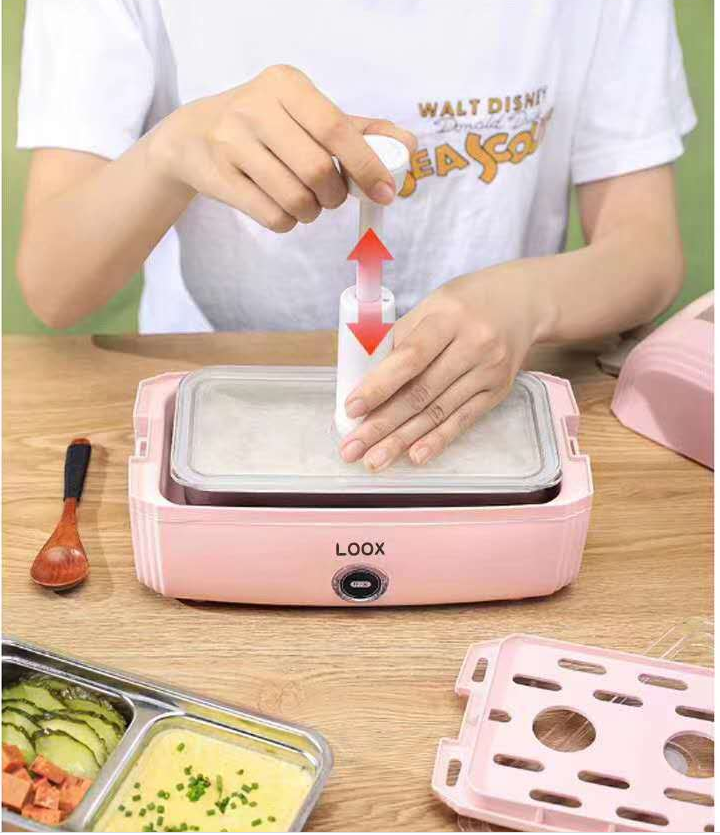 Portable Heated Insulated Lunch Box