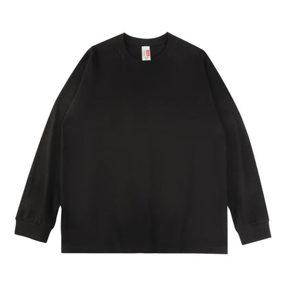 2025 new spring and autumn men's and women's fashionable casual pure cotton long-sleeved sweatshirts