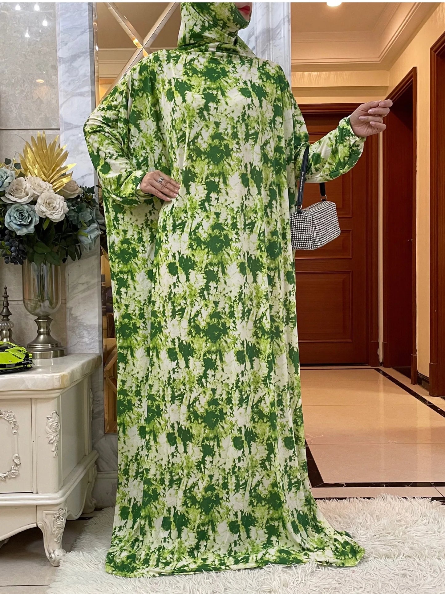 New One Piece Ramadan Muslim Prayer Hijab Garment Women Casual Hooded Abaya Full Cover Long Sleeve Dress Islam Dubai Modest Robe