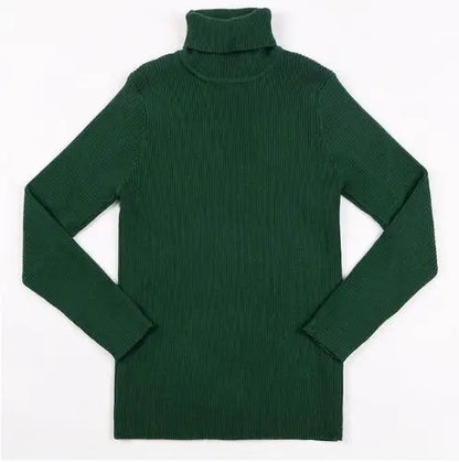 2022 Autumn Baby Boys Girls Turtleneck Sweaters Sweater Kids Sweaters For Winter Knitted Bottoming Boys Sweaters Vetement Enfant