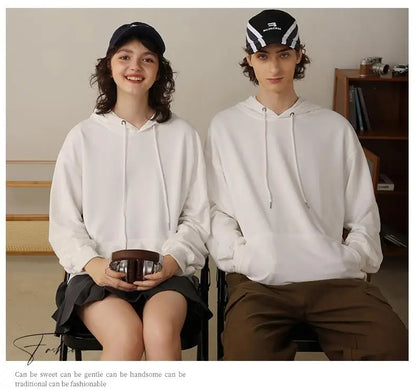 Custom hoodie with embroidered logo for work uniform, classmate DIY custom printing for party gatherings