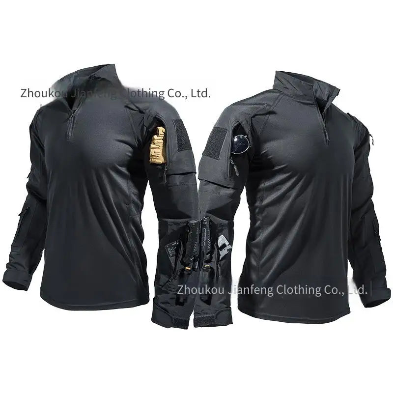 Replica FU Combat Frog Suit Set Stretch Breathable Outdoor Tactical Training Camouflage Uniform