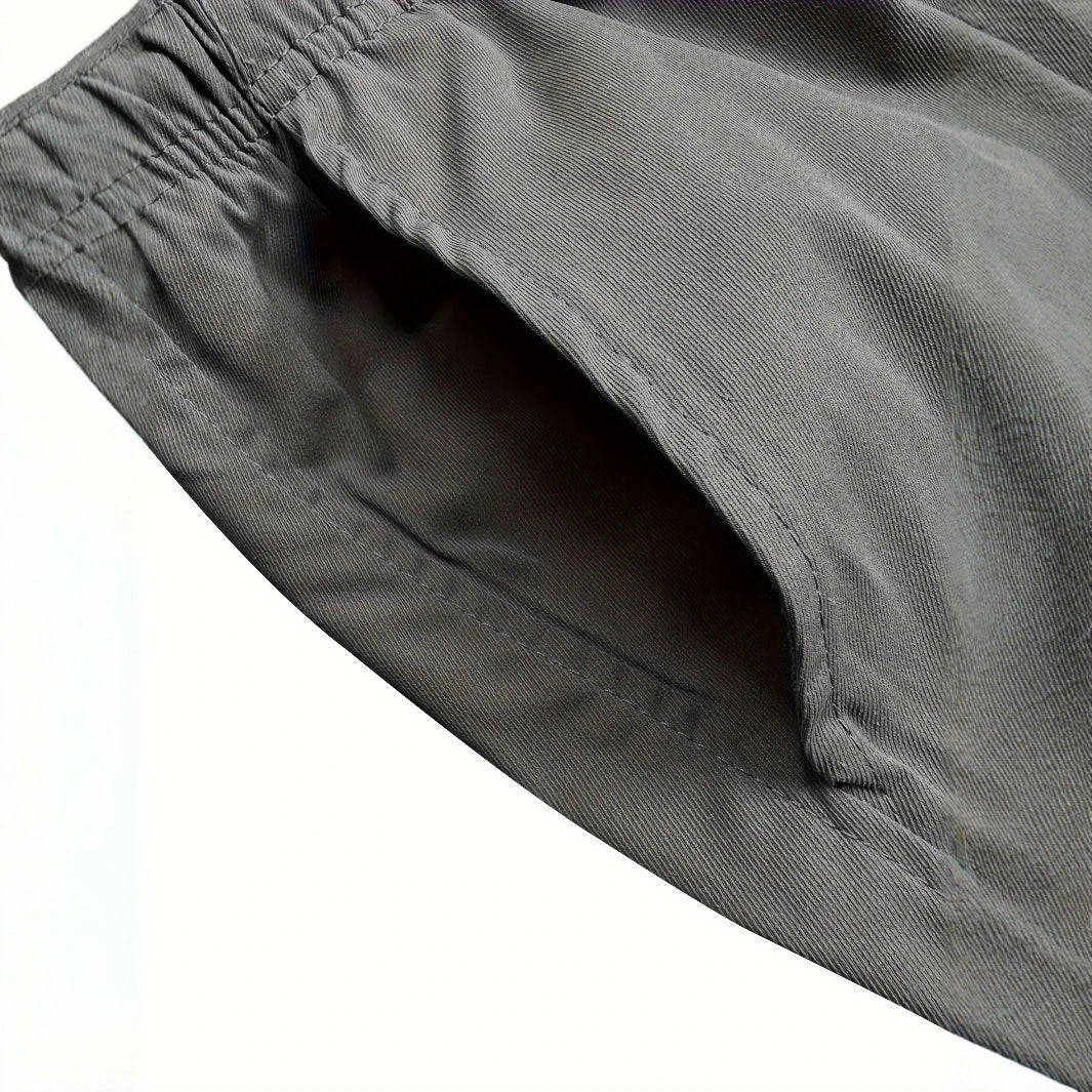 Man Cargo Shorts Casual Shorts for Outdoor Work Hiking Travel Durable Lightweight Multi Pocket Comfortable Fit