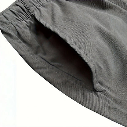 Man Cargo Shorts Casual Shorts for Outdoor Work Hiking Travel Durable Lightweight Multi Pocket Comfortable Fit