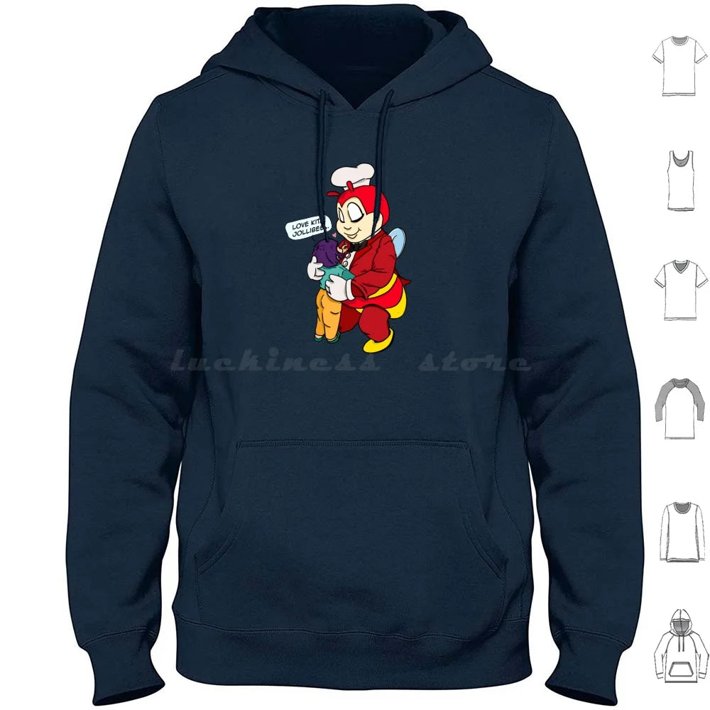 Jollibee Love Kita Pinoy Filipino Hoodie Cotton Long Sleeve Putangina Tangina Tangina Lifestyle Pinoy Pinay Filipino