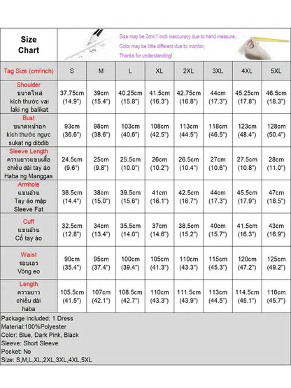 VONDA Plus Size 5XL Women Dress 2025 Summer Bohemian Polka Dot Maxi Long Dress V Neck Party Sundress Vestido Beach Robe Elegant