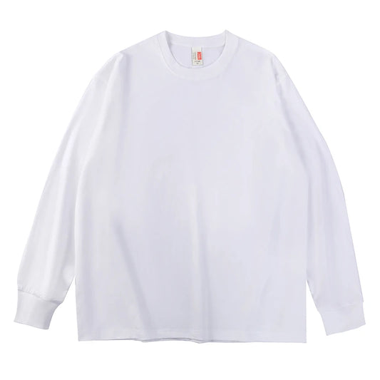 2025 new spring and autumn men's and women's fashionable casual pure cotton long-sleeved sweatshirts