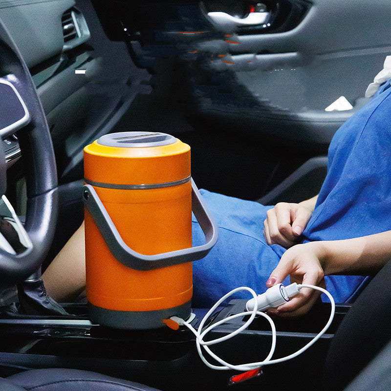 Boîte à Lunch Isolée en Acier Inoxydable Chauffante par USB