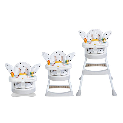 Little Angel 5-In-1 Pink Baby Activity Center High Chair