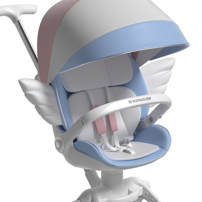 Mini Angel High-view Lightweight Foldable Pink Baby Stroller