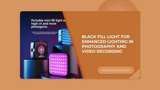 Black Fill Light for Enhanced Lighting in Photography and Video Recording by@Outfy